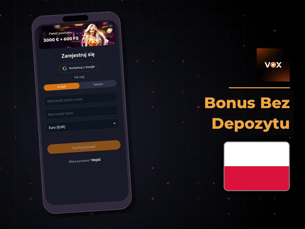 vox casino - Bonus Bez Depozytu