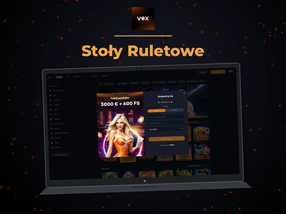 vox casino - Stoły Ruletowe