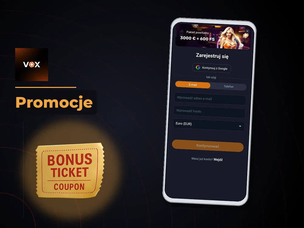 vox casino - Promocje