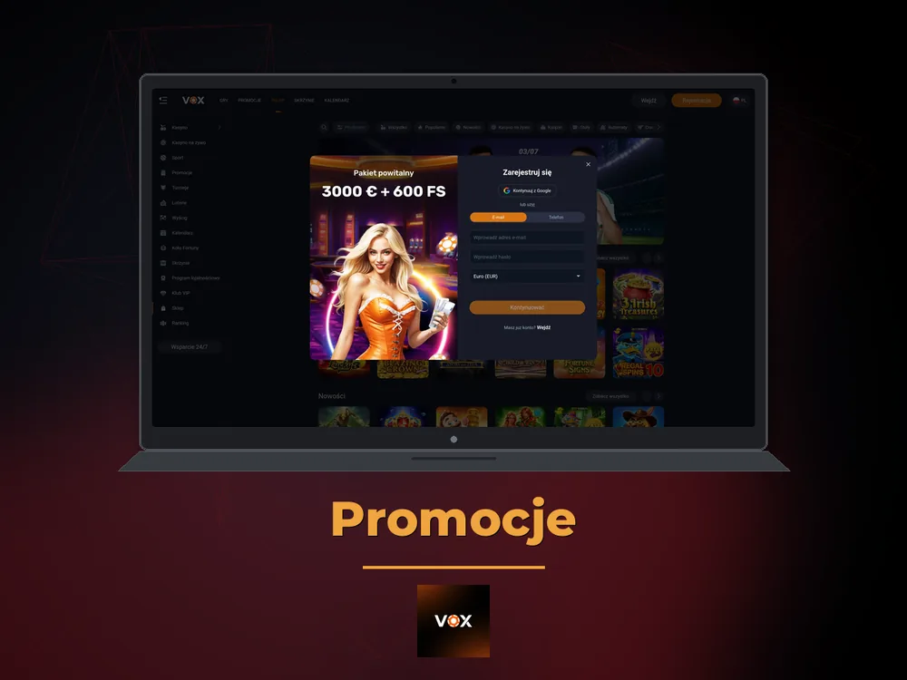 vox casino - Promocje