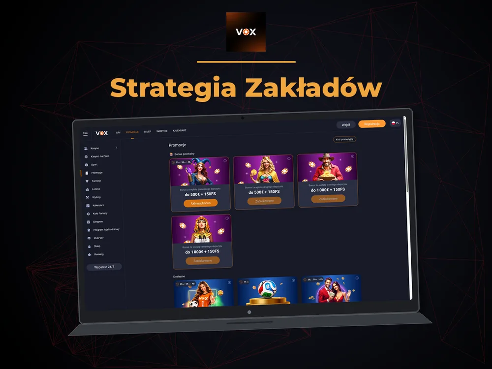 vox casino - Strategia Zakładów