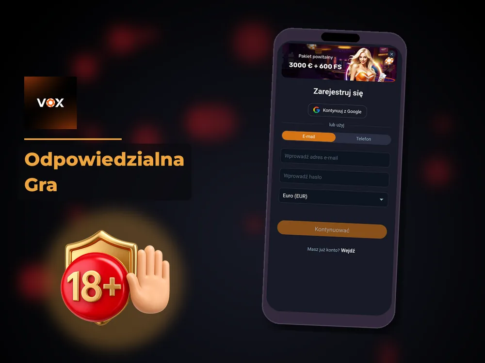 vox casino - Odpowiedzialna Gra