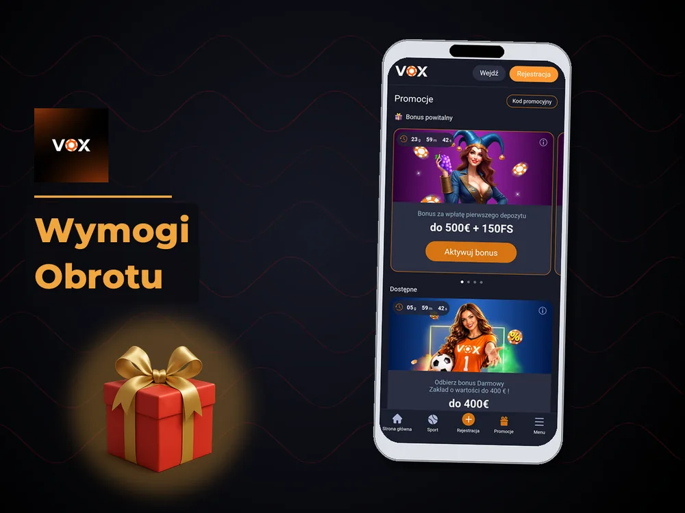 vox casino - Wymogi Obrotu
