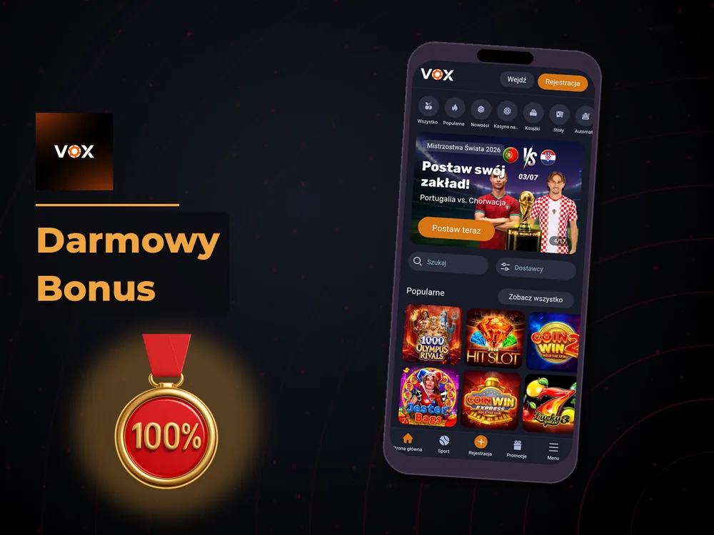 vox casino - Darmowy Bonus
