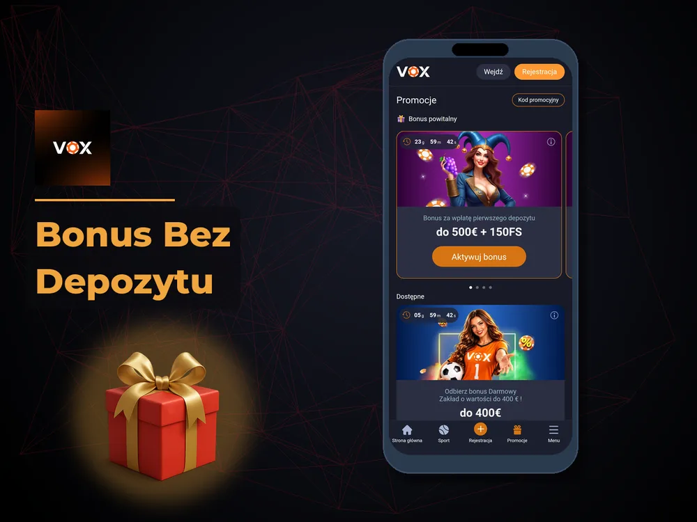 vox casino - Bonus Bez Depozytu