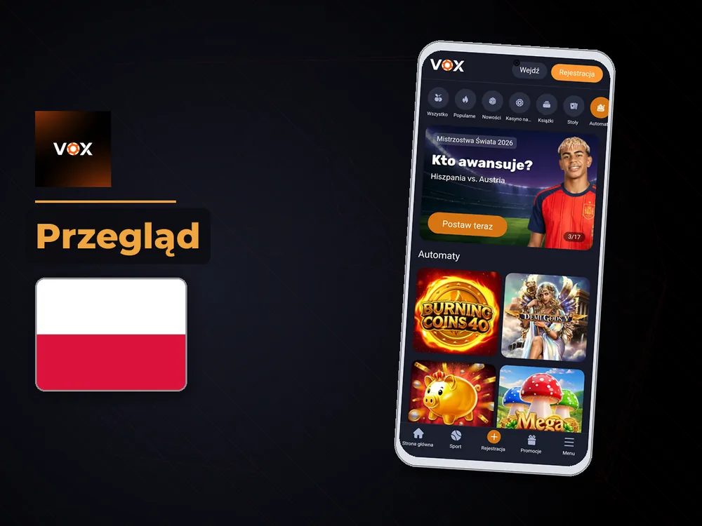 vox casino - Przegląd